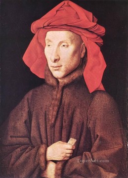 Jan van Eyck Painting - Portrait of Giovanni Arnolfini Renaissance Jan van Eyck